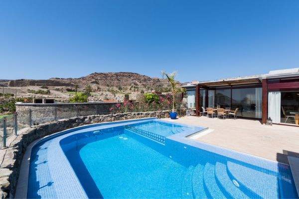 Dog friendly house in the resort anfi tauro in gran canaria south