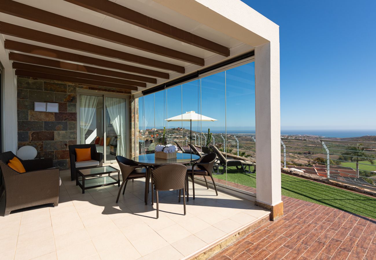 terrasse mit meerblick salobre golf gran canaria