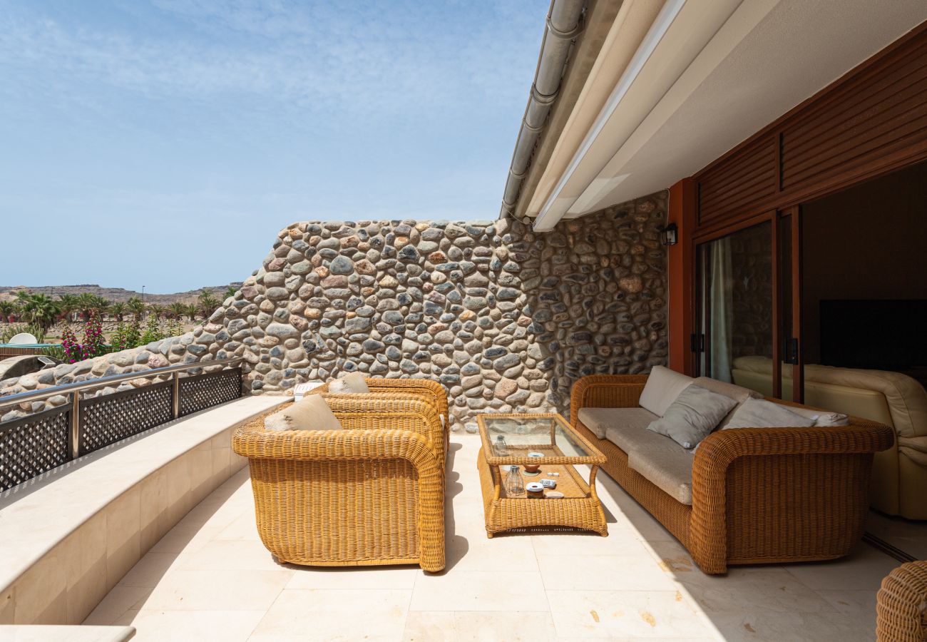 Stadthaus in Mogán - DUPLEX JACUZZI ANFI TAURO