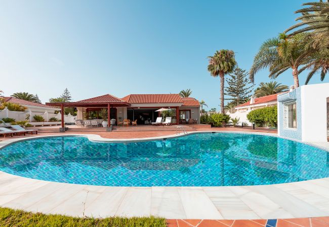 villa mit pool auf Gran Canaria