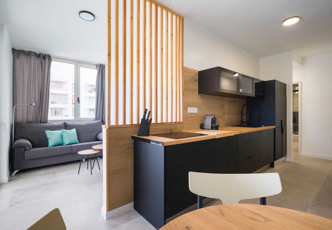 modern interior apartment playa del ingles gran canaria